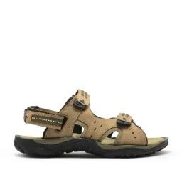 Woodland Men's Khaki Floaters-image-80