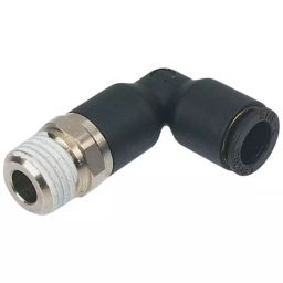 Legris LF3000 Series Elbow Threaded Adaptor R 1/4 Male to Push In 8 mm Threaded-to-Tube Connection Style, 3129 08 13 (Pack of 5 Pcs)-picture-8