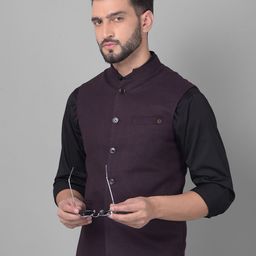 Crimsoune Club Woven Nehru Jacket-21