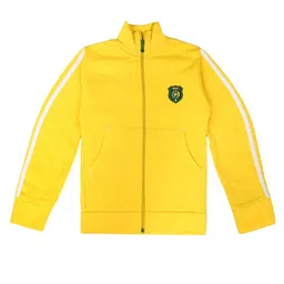 SWEET ANGEL Kids Yellow Solid Sweatshirt-picture-8