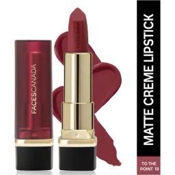 Faces Canada Comfy Matte Creme Lipstick To The Point 19 - 4.2 gm-image-41