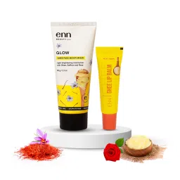 ENN Glow Ghee Face Moisturiser & Ghee Lip Balm Combo Kit image 4