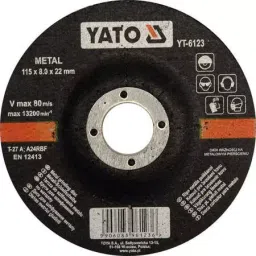 Yato 115x22x8 mm Metal Grinding Disc YT-6123-image-73