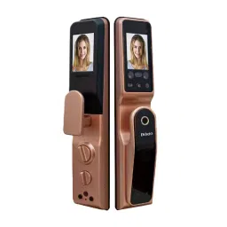 DORIO DC 2009 3D Face Recognition Smart Lock - Rose Gold image 3