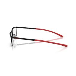 Arnette Authentics Black Rectangular Eye Frames for Men image 5