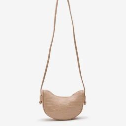 Westside Light Beige Reptilian Design Sling Bag-26