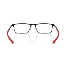 Arnette Authentics Black Rectangular Eye Frames for Men image 4
