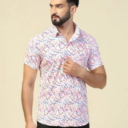 TAHVO Multicolor Regular Fit Printed Shirt-picture-23