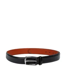Allen Solly Black Leather Waist Belt For Men-image-66