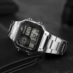 Sonata 77134PM01W Super Fibre Unisex Digital Watch-picture-30