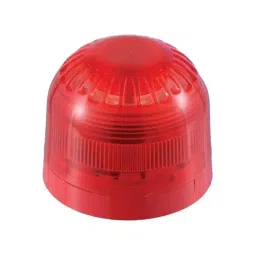 Klaxon IP21, IP65 Rated Red Lens for use with Sonos Sounder Beacons 17-60 V, PSC-0054-picture-41