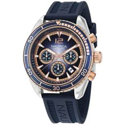 NAUTICA Key Biscane Men Blue Round Dial Analog Watch - NAPKBF301-15