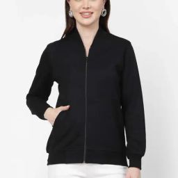 Kalt Black Regular Fit Jacket-image-45