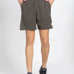 Adidas Grey Regular Fit Shorts-image-49