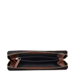 BELWABA Multicolor Color Block Zip Around Wallet for Women image 4