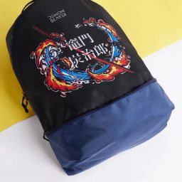 Bewakoof Blue Printed Large Backpack - 10 Ltrs-19