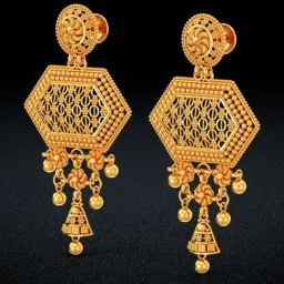 Joyalukkas 22k Celestial Bewitching Dangler for Women & Girls-image-9