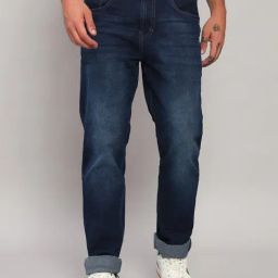Cantabil Blue Regular Fit Jeans-image-47