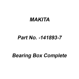 Makita Bearing Box Complete Suitable for TD091, Part No 141893-7-image-53