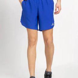 Adidas Blue Regular Fit Shorts-picture-4