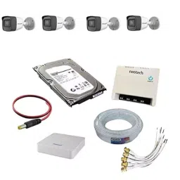 Prama 5MP 4 Bullet CCTV Camera Kit with 4 CH DVR 1TB HDD and 70 m Wire-38