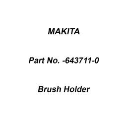 Makita Brush Holder Suitable for HM1810, Part No 643711-0-picture-14