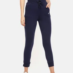 Dollar Missy Women Blue Solid Joggers-picture-17