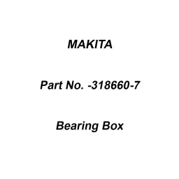 Makita Bearing Box Suitable for CC300D, Part No 318660-7-picture-34