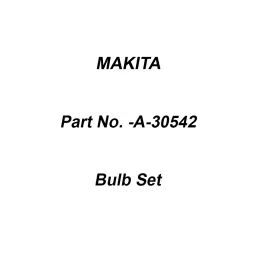 Makita Bulb Set Suitable for DML185, Part No A-30542-picture-28