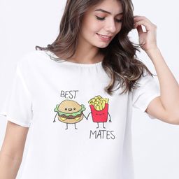 Tokyo Talkies Women Graphic Printed Round Neck T-shirt-image-15