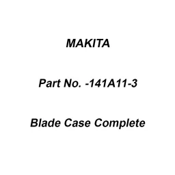 Makita Blade Case Complete Suitable for RS001 RS002, Part No 141A11-3-picture-34