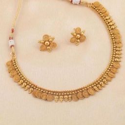 Gyaan Jewels Artificial Stone Jewellery Set-image-11