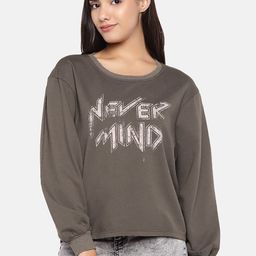 ONLY Women Grey Printed Sweatshirt-picture-54