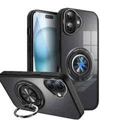 Karwan Solid Printed iPhone 16 Back Case Mobile Accessories-image-49
