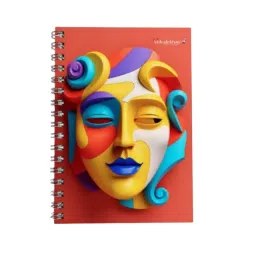 Vidyalekhan A4 Size Spiral Book 400 Pages 21x29.70 cm Ruled for Students & Professionals, 1583-23
