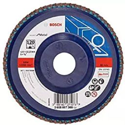 Bosch 125 mm 40 Grit Aluminum Oxide Flap Disc, 2608607365-picture-14