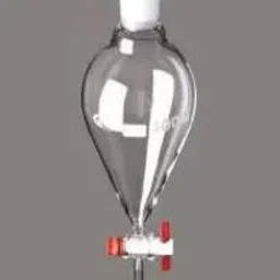 Glassco 500 ml Separating Funnel Pear (ISO Shape), With PTFE Stopcock 152.202.05-13