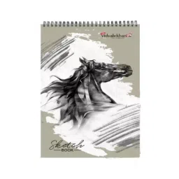 Vidyalekhan A3 Size Wiro Sketch Book 80 Pages 29.70x42 cm for Students & Professionals, 1589-5