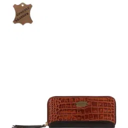 Hidesign Spruce W2 Sb Brown Leather Casual Rfid Wallet for Women-picture-10