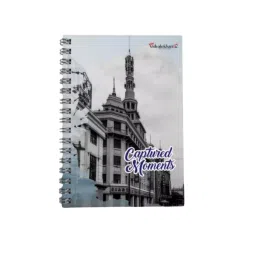 Vidyalekhan A4 Size Spiral Book 400 Pages 21x29.70 cm Unruled for Students & Professionals, 1587-46