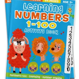 wonder house books Learning Numbers 1 to 100 Activity Book by Wonder House - English-picture-44