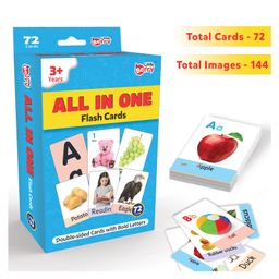 Little Berry All in One Flash Cards for Kids - 72 Cards-19