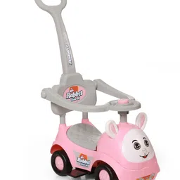 Funride Ride On Push Car With Removable Parental Handle - Pink-picture-36