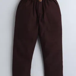 BAATCHEET Cotton Solid Trousers - Brown-picture-44