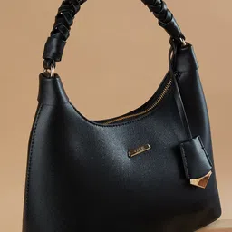 CODE by Lifestyle Structured Shoulder Bag with Tasselled-47