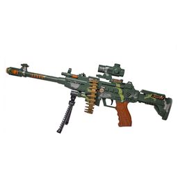 Toyshine  Musical Army Style Toy Gun with Music Lights and Laser Light - Multicolor image 2