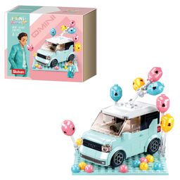 Sluban Building Blocks Mini Car Multicolor- 236 Pieces image 2