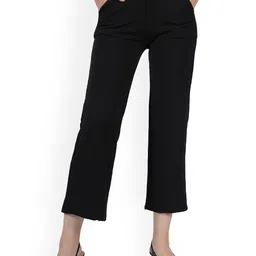 BAESD Women High-Rise Easy Wash Trousers-picture-55