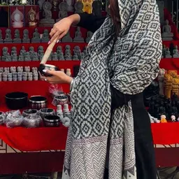 DIVASTRI Women Regular Kurta with Palazzos & With Dupatta image 4