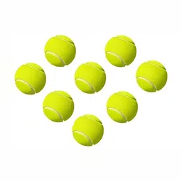 HackerX Set Of 8 Tennis Cricket Ball-27